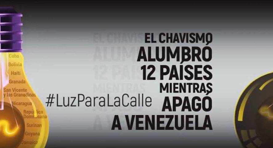 El chavismo alumbró 12 países mientras apagó a Venezuela - Grisha Susej Vera