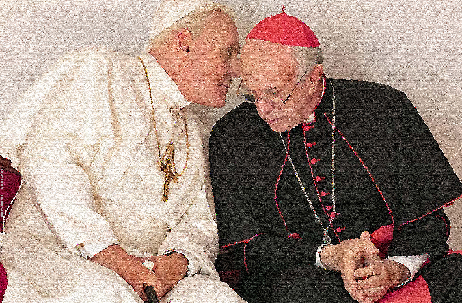 El catálogo de los Premios Oscar: “The Two Popes” explora una inimaginable amistad tras las paredes de El Vaticano - María Antonieta Rondón